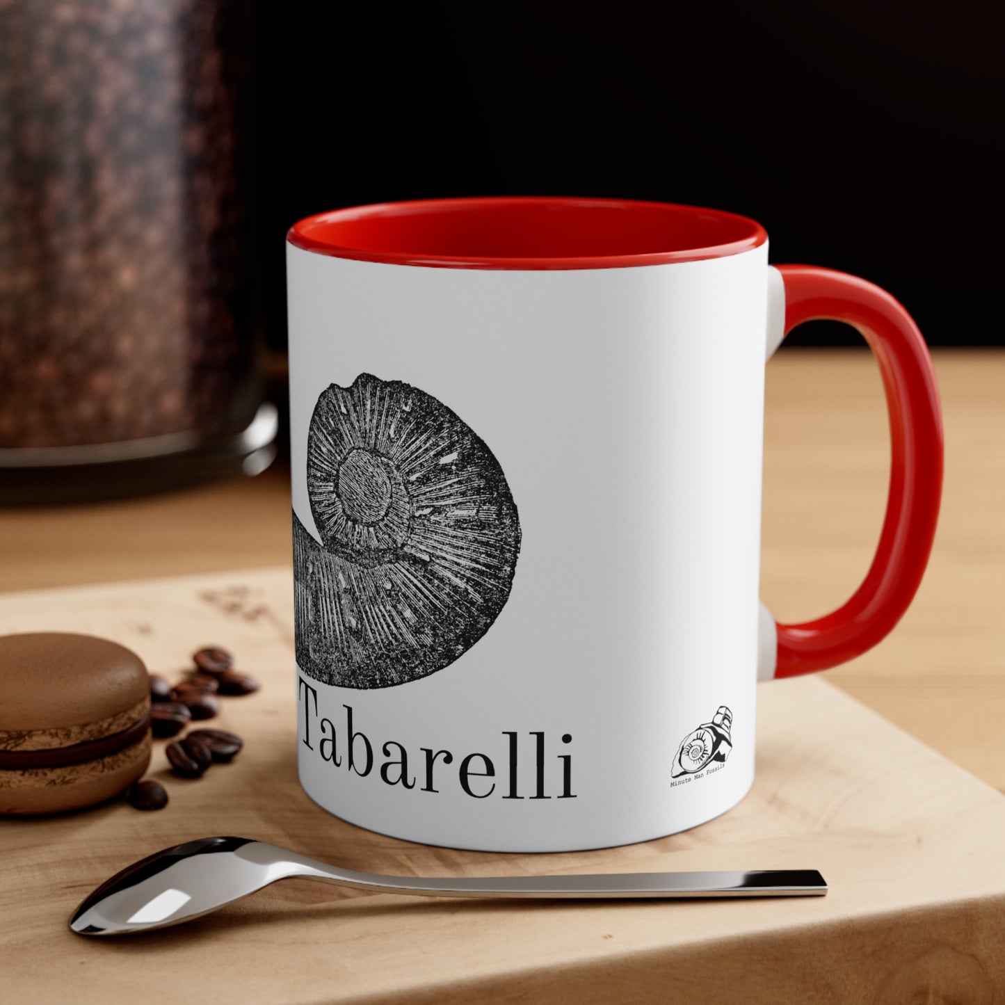 Heteromorph Ammonite (Acrioceras Tabarelli) Coffee Mug, 11oz