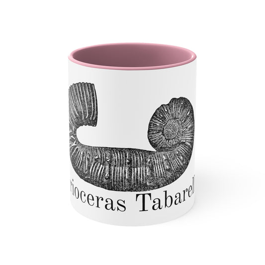 Heteromorph Ammonite (Acrioceras Tabarelli) Coffee Mug, 11oz